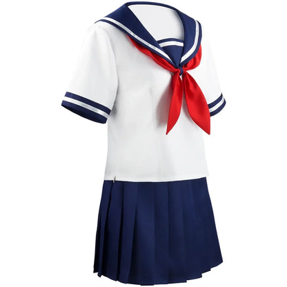 Ayano Aishi Cosplay Costume - Yandere Simulator Japanese JK Sailor School Uniform Outfit Set
