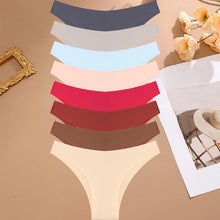 FINETOO 8Pcs Seamless Low Waist Panties