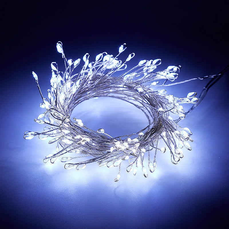 USB LED Firecracker Fairy Lights with Remote Control