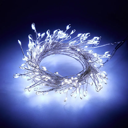 USB LED Firecracker Fairy Lights with Remote Control