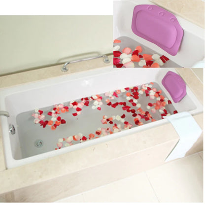 Bath Headrest With Suction Cup