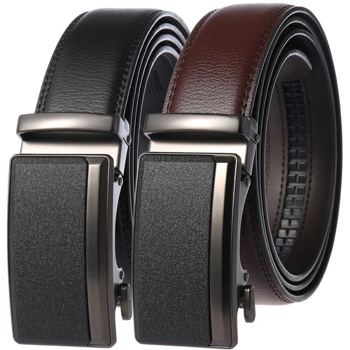 Leather Automatic Buckle Designer Belt