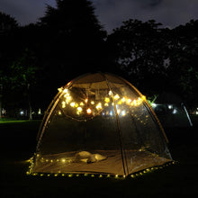 Transparent Waterproof Widened Double Door 6 Person Tent