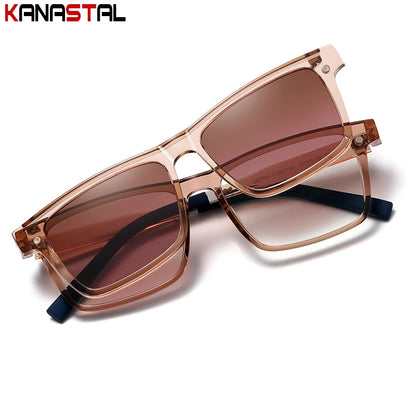TR90 Eyeglasses Frame Blue Light Blocking Clear Lense Glasses