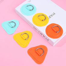 D Ring Triangle Stainless Steel Pad/Patch With Glue Inflatable Rafts