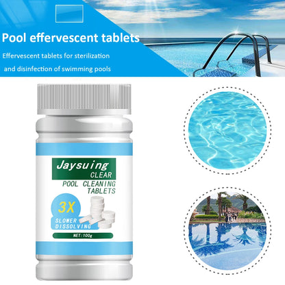 100-1000PC Swimming Pool Cleaning Effervescent Tablets