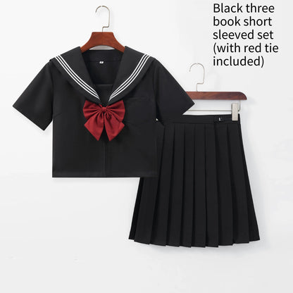 Japanese JK College Style White Shirt & Uniform Set