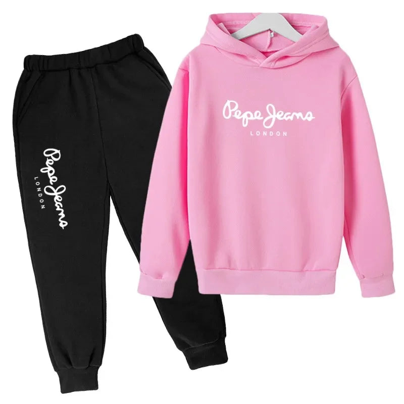 Kids' Tracksuit Hoodie & Pants Set