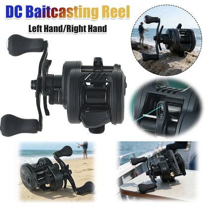 DC Long Cast Self‑Charging Anti Backlash Electronic Brake Baitcasting Reel