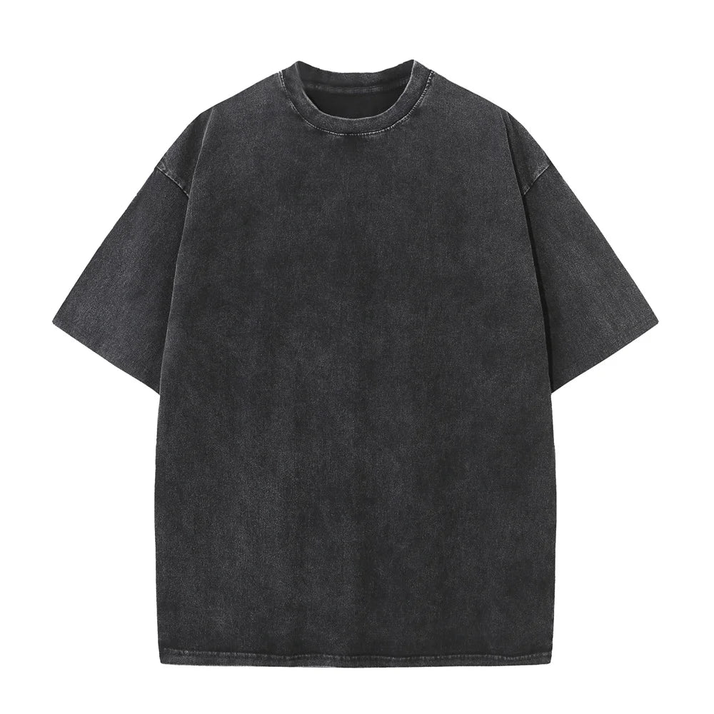 Men's Vintage Washed Heavyweight 230G Cotton T-Shirt
