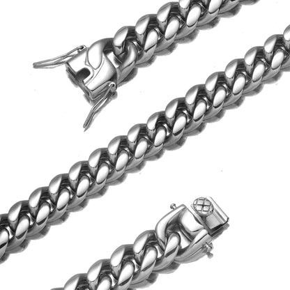 316L Stainless Steel Cuban Link Chain