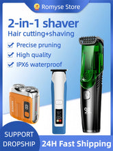 2 IN 1 Electric Smart Shaver Trimmer