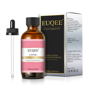 EUQEE 60ml Sweet Fruity Fragrance Oils with Glass Dropper