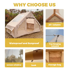 Triangle Shape Inflatable Camping Tent