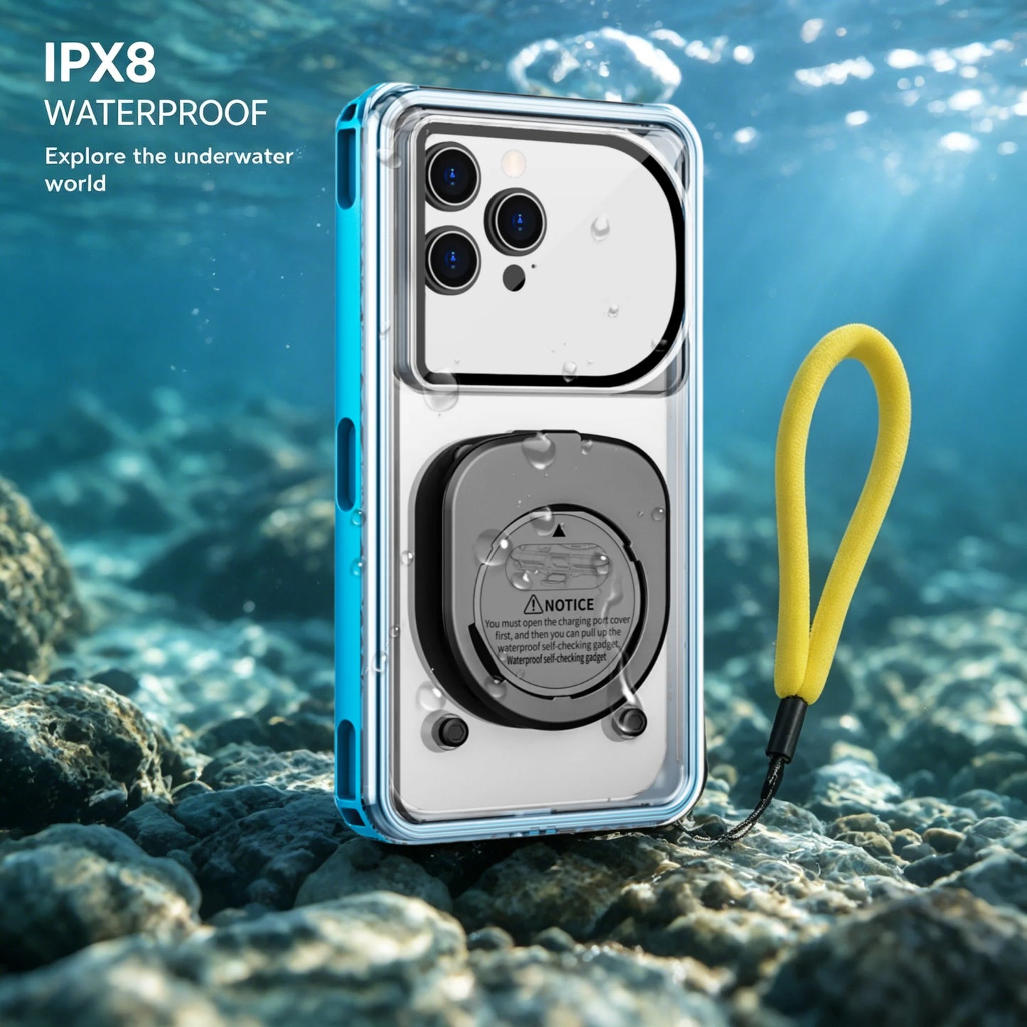 IP68 Heavy-Duty Waterproof Phone Case for Samsung Galaxy S-Series