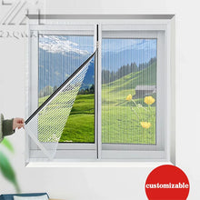 Fine Mesh Self-adhesive Anti-mosquito Screen with Zipper