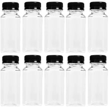 150-500ML Empty Plastic Drink Containers with Black Screw Caps