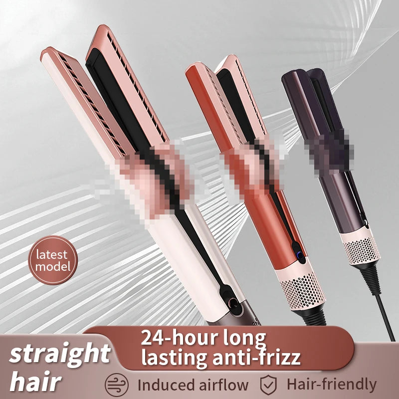 HT01 2-in-1 Hair Dryer & Straightener Brush