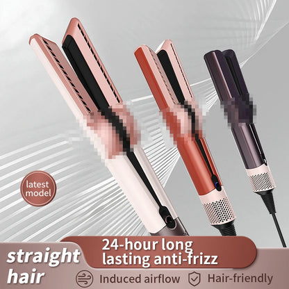 HT01 2-in-1 Hair Dryer & Straightener Brush