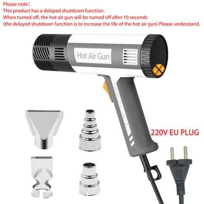 2000W Variable Temperature Electric Heat Gun Set