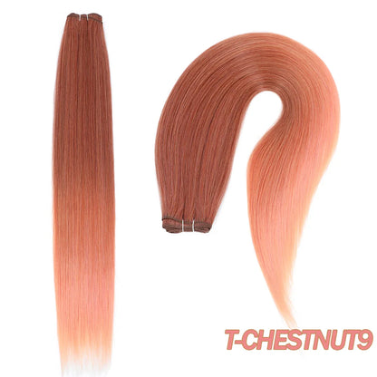 Bone Straight Synthetic Hair Bundles