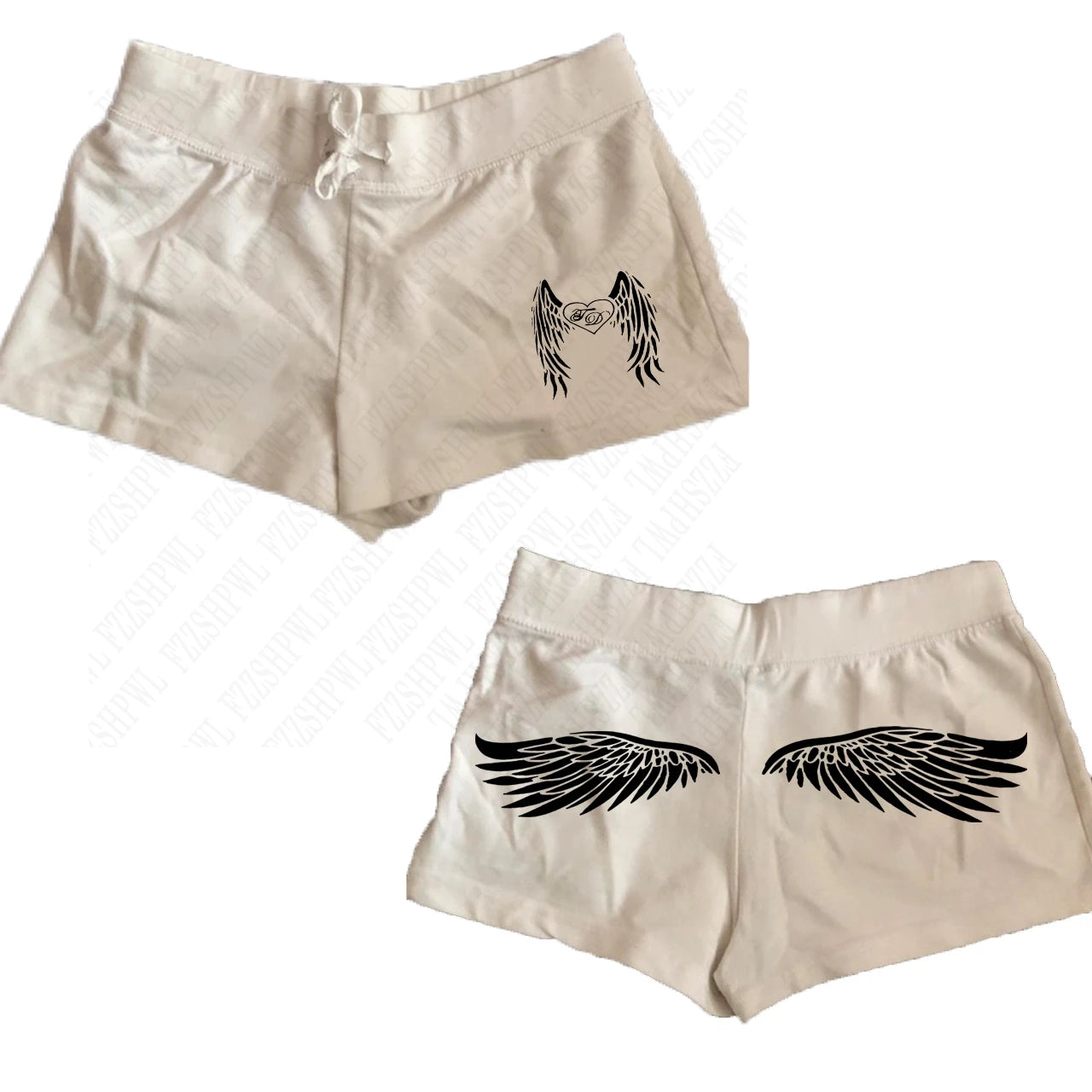 Retro Millennium Patterned Printed Shorts
