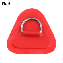 D Ring Triangle Stainless Steel Pad/Patch With Glue Inflatable Rafts