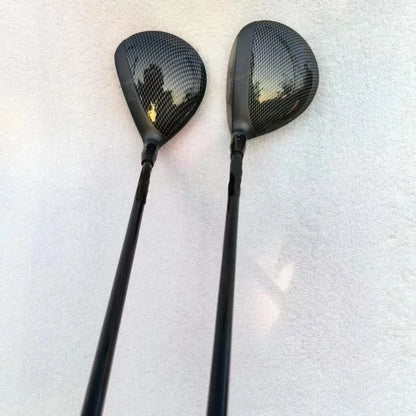 A-S0MKE Flex Graphite Shafts Right Handed Fairway Woods with Logo Head Covers