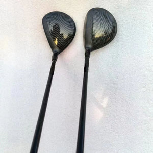 A-S0MKE Flex Graphite Shafts Right Handed Fairway Woods with Logo Head Covers