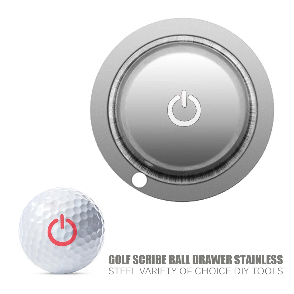 Stainless Steel Golf Ball Line Marker Stencil