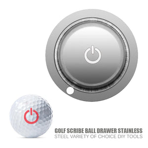 Stainless Steel Golf Ball Line Marker Stencil
