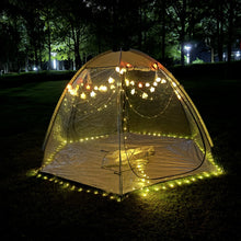 Transparent Waterproof Widened Double Door 6 Person Tent