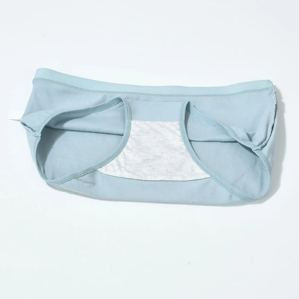 Pure Cotton Women's High-Waist Briefs & Mom Underwear