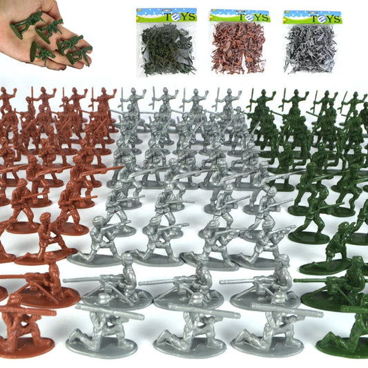 100Pcs Toy Military Model Set