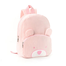 Cartoon Bear Corduroy Embroidered Backpack