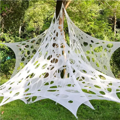 Halloween Plastic Chain Lights - 8 Lighting Modes LED Spooky Shackles Prop String Lights for Skeleton, Yard & Patio Decor