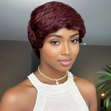 4" Short Layered Straight Pixie Cut Wig