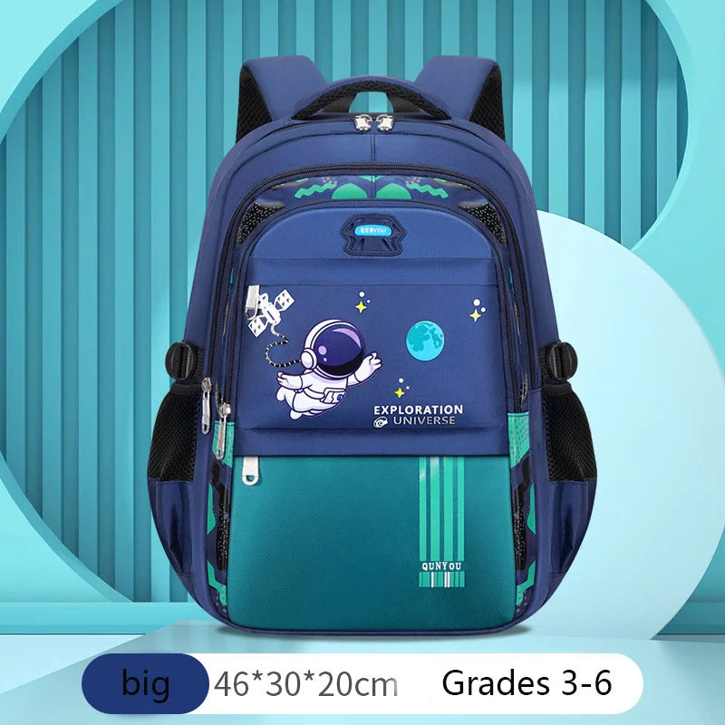Kids Waterproof Astronaut School Backpack