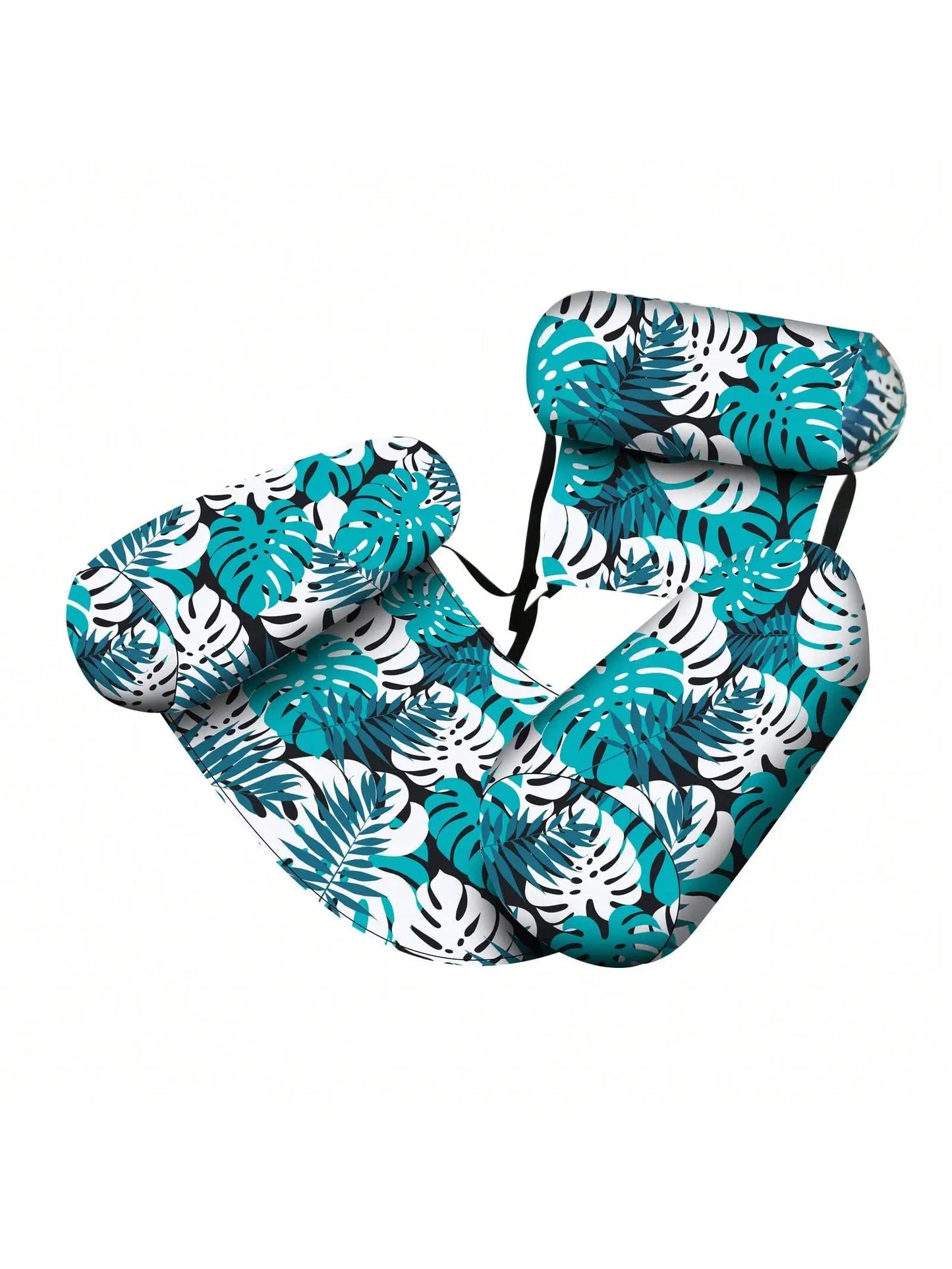 Inflatable Water Hammock Floatie with Armrests