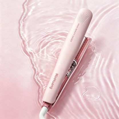 3-in-1 Cold Mist Ceramic Hair Straightener & Steam Flat Iron