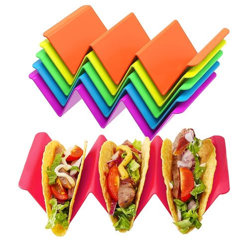 Colorful Taco Holder Stands