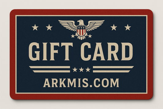 National Guard themed gift card for ArkMis.com