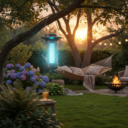 Solar Bug Zapper Lifestyle