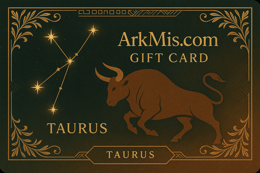 Taurus themed gift card for ArkMis.com