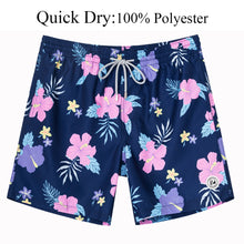 Quick Dry Beach Board Shorts with Mesh Lining