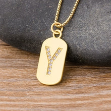 New Design Initial or Letter Copper Necklace