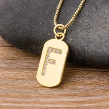 New Design Initial or Letter Copper Necklace