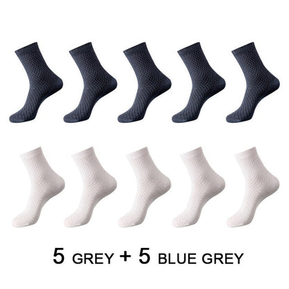 10 Pairs Bamboo Fiber Compression Socks