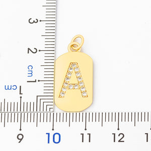 New Design Initial or Letter Copper Necklace