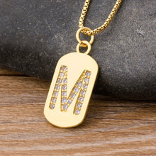 New Design Initial or Letter Copper Necklace